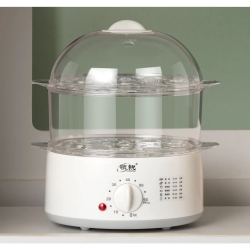 Electric Steamer Three-layer Household Shaomai Steamer Multifunctional Food Steamer With Timer