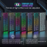 RGB Backlit Wireless Bluetooth Keyboard and Mouse with light LED for Laptop Tablet phone