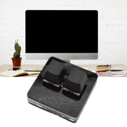 Black 2-key Keypad Mini Keyboard Copy And Paste OSU J0T9 USB Programming Mechanical Macro T9J9