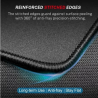 Mouse Pad with Stitched Edge Comfortable Mouse Pads with Non-Slip Rubber Base Washable Mousepads