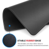 Mouse Pad with Stitched Edge Comfortable Mouse Pads with Non-Slip Rubber Base Washable Mousepads