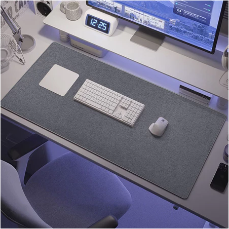 Office Computer Desk Protector Wool Felt Mouse Pad Laptop Cushion Non-slip Keyboard Mat Gaming Accessories