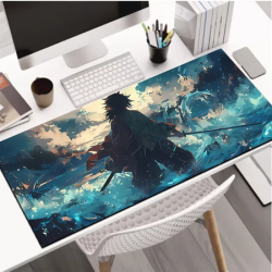 Large Mouse Pad Ghost Knife Blade Computer Mat Desk Anti Slip Desk Mat Gaming Keyboard Mat