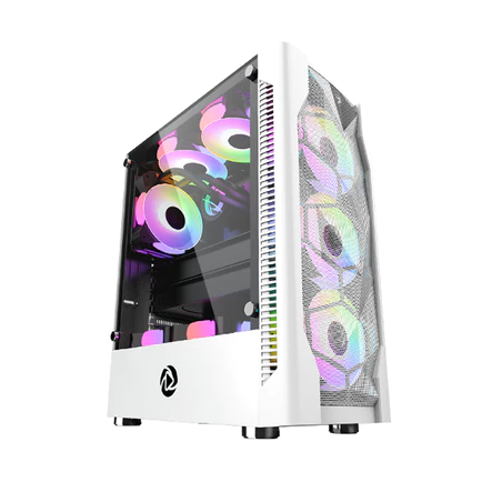 Inplay Meteor 03 PC Case Tempered Glass Gaming Computer Casing ATX Desktop Case For PC Computer