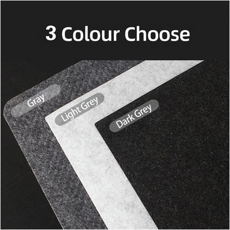 Office Computer Desk Mat Big Mousepad Keyboard Table Cover Extended Mouse Pad Wool Felt Laptop Desk Mat Gaming Mouse Pad