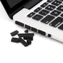 1Pack,16 Pcs/13 Pcs Universal Anti Dust Port Plug for Laptops,Nookbooks