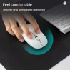 Deli Cute PU Leather Mouse Pad, Large Double Sided Keyboard Desk Pad, Waterproof Easy Clean