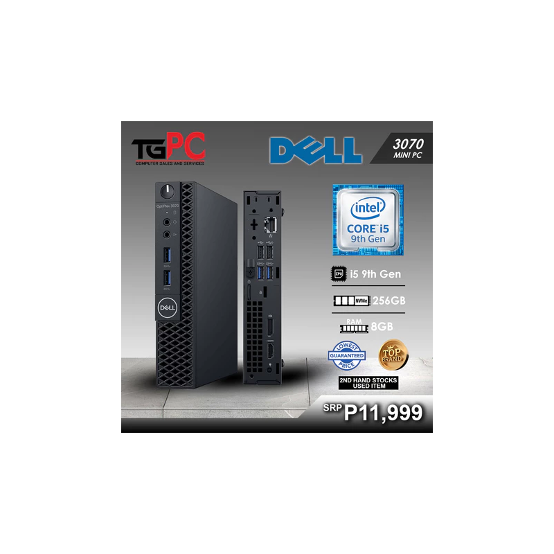 Dell OptiPlex MiniPc 3000 i5 12th, 3070 i5 9th, 3080/3090 i5 10th