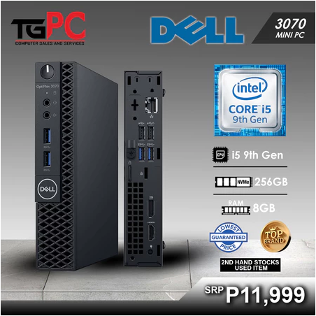 Dell OptiPlex MiniPc 3000 i5 12th, 3070 i5 9th, 3080/3090 i5 10th