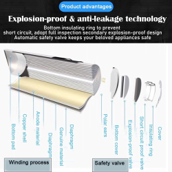 Energizer AA/AAA rechargeable battery with 4-slot LCD Tape screen independent charging charger