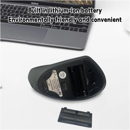 2.4Ghz Wireless Computer Mouse Ergonomic Vertical Mouse Rechargeable Gaming Silent Mouse