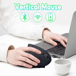 2.4Ghz Wireless Computer Mouse Ergonomic Vertical Mouse Rechargeable Gaming Silent Mouse