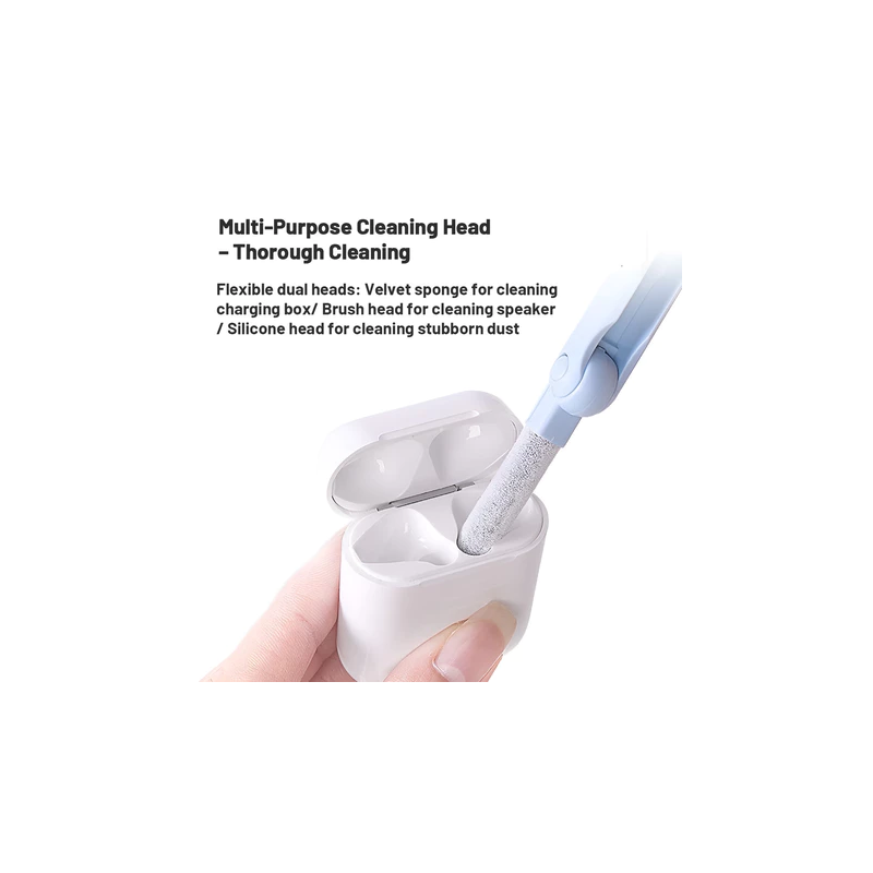 7 in 1 Laptop Cleaning Tool Double-Head Design Computer Keyboard Headphone Brush Kit Compact