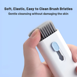 7 in 1 Laptop Cleaning Tool Double-Head Design Computer Keyboard Headphone Brush Kit Compact