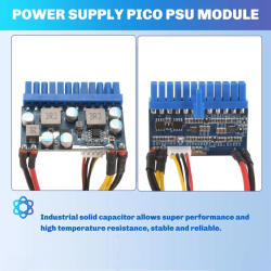 【Huang Li Electronics】DC 12V 300W 24Pin ATX Motherboard Connector Mini ITX Power Supply DC to ATX PSU Module for PC