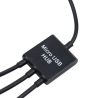 OTG Cable Hub Adapter 3 In1 Converter Micro USB HUB Host Extender Adapter OTG Hub Adapter