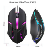 Ergonomic Wired Gaming Mouse with Rainbow Led Backlight for PC and Laptop