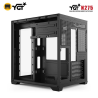 YGT Gaming Case With Tempered Glass Seaview Palace Micro ATX Desktop PC Computer Case 100% Durable