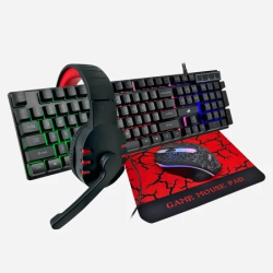 Zeus Z-BOX710 4 in 1 Computer Gaming Kit / Gaming Set ZBOX-710