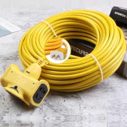 Zeus Extension Wire Heavy Duty Extension Wire 20 Meters 5/10/20/30/40M Long Extension Cord Socket