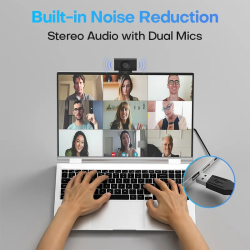 Rapoo C500AF Camera 4K Auto Focus Live Broadcast Online Class Webcam HD USB Web Camera With Mic Live Camera for Laptop PC