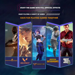 AMD Ryzen 5 5600G Gaming PC Desktop With DDR4 16GB RAM M.2 512GB SSD Full Set PC Computer For Gaming