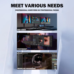 AMD Ryzen 5 5600G Gaming PC Desktop With DDR4 16GB RAM M.2 512GB SSD Full Set PC Computer For Gaming