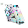 Thunder PC Case Build-in 6 ARGB Fans Cool Design Shaped Gaming PC Case RGB Light Panel by Inplay
