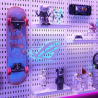 GooBoo DIY Pegboard Wall Organizer No Punching Decoration Board Gaming Room White Decoration Wall