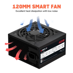 Inplay 400W ATX PSU 80 Efficiency Rated 400W Long Wire PSU For Desktop Computer Power Supply AK400