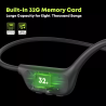 Zeus x Langsdom Bone Conduction Headphones Open-Ear IPX8 Waterproof Bluetooth Sports & Running