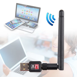Mini 300M USB WiFi Wireless LAN 802.11 N/G/B Adapter Dongle