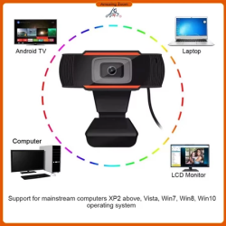 1080P Full HD Webcam With Microphone Free-Driver USB Computer Camera For PC Laptop Video Calling