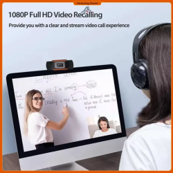 1080P Full HD Webcam With Microphone Free-Driver USB Computer Camera For PC Laptop Video Calling