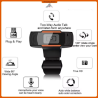 1080P Full HD Webcam With Microphone Free-Driver USB Computer Camera For PC Laptop Video Calling