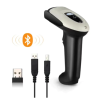 [PH Stock]Evnvn 3 in 1 Bluetooth Wireless 2.4GHz Wired 1D Bar Code Reader CCD Image Barcode Scanner