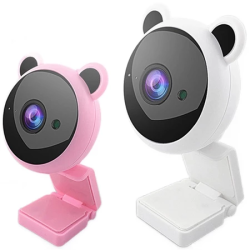 Pink 1080P HD Web Webcam Laptop Webcam USB Camera with Microphone Mic Video Cam For Laptop PC Computer YouTube Tiktok