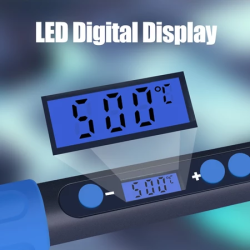 YIHUA 928D-I 100W Digital Electric Soldering Iron Kit Set Temperature Adjustable Welding Tool Ceramic Heater Soldering Tips