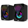 SYCAT NO-1046 Computer Speaker USB Colorful Lighting Effect RGB Gaming Laptop PC Speaker For Laptop
