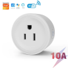 10A Tuya WiFi Smart Socket Switch Outlet Smart Life APP Support Alexa Google Home Voice Control 2025