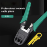 RJ45 crimping pliers portable Ethernet cable cutting tool kit