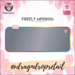 FANTECH MPR800S FIREFLY Soft Cloth RGB Gaming Mouse Pad -Black, Pink Sakura and White Space Edition