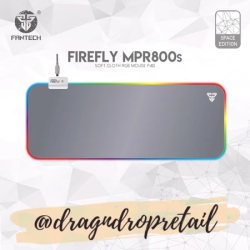FANTECH MPR800S FIREFLY Soft Cloth RGB Gaming Mouse Pad -Black, Pink Sakura and White Space Edition