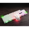 Zeus K004 ( Arc-Angle ) Colorful LED Illuminated Backlight Gaming Keyboard And Mouse Bundle