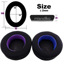 misodiko Upgraded Ear Pads Cushions Replacement for Razer Kraken 2019/ Ultimate/ TE/ BT/ Kitty Gaming Headset