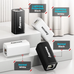 MPCOM RJ45 Ethernet Adapter 8P8C Babae extender LAN konektor inline CAT6A/CAT6/CAT5E Ethernet Cable- proteksyon ng kidlat