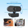 2K HD Webcam 1080P Full HD Video Calling USB Web Camera With Noise-Reducing Mic For PC/Laptop/Skype
