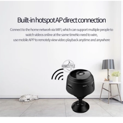 A9 Mini Wireless Security Camera with 1080P HD and Night Vision