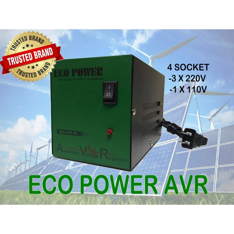 Eco Power 3x220v & 1x110v AVR