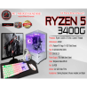 RYZEN 5 3400G GAMING SET [8GB/16GB RAM DDR4] [256GB SSD] [VEGA GRAPHICS] [1 YR WARRANTY]